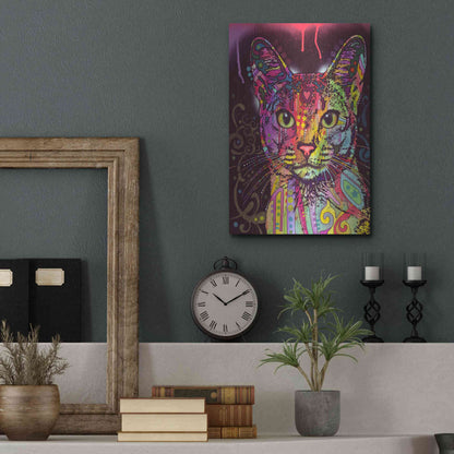 Luxe Metal Art 'Abyssinian' by Dean Russo, Metal Wall Art,12x16