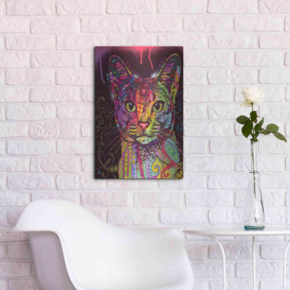Luxe Metal Art 'Abyssinian' by Dean Russo, Metal Wall Art,16x24
