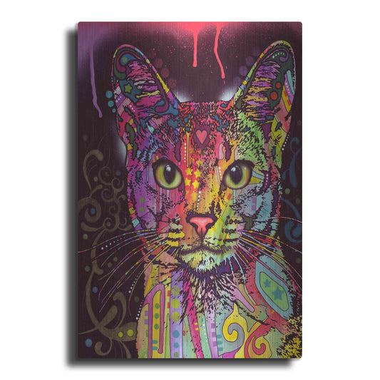 Luxe Metal Art 'Abyssinian' by Dean Russo, Metal Wall Art