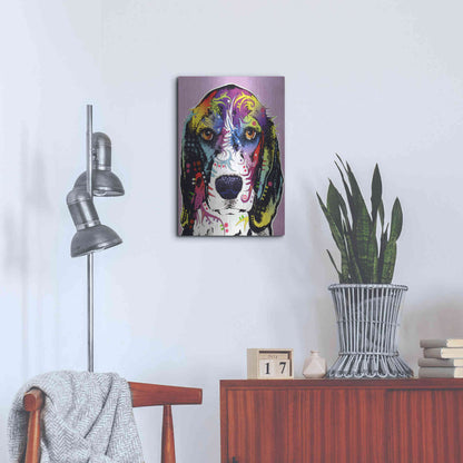 Luxe Metal Art '4 Beagle' by Dean Russo, Metal Wall Art,16x24