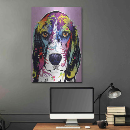 Luxe Metal Art '4 Beagle' by Dean Russo, Metal Wall Art,24x36