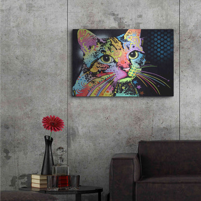 Luxe Metal Art 'Catillac New' by Dean Russo, Metal Wall Art,36x24