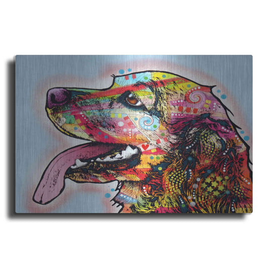 Luxe Metal Art 'Cocker Spaniel 1' by Dean Russo, Metal Wall Art