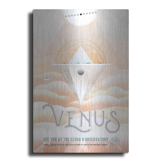 Luxe Metal Art 'Visions of the Future: Venus,' Metal Wall Art