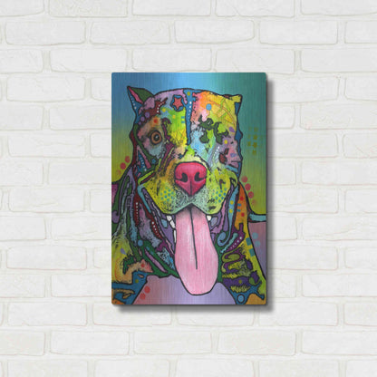 Luxe Metal Art 'Rooster' by Dean Russo, Metal Wall Art,16x24