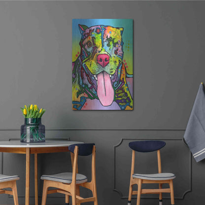 Luxe Metal Art 'Rooster' by Dean Russo, Metal Wall Art,24x36