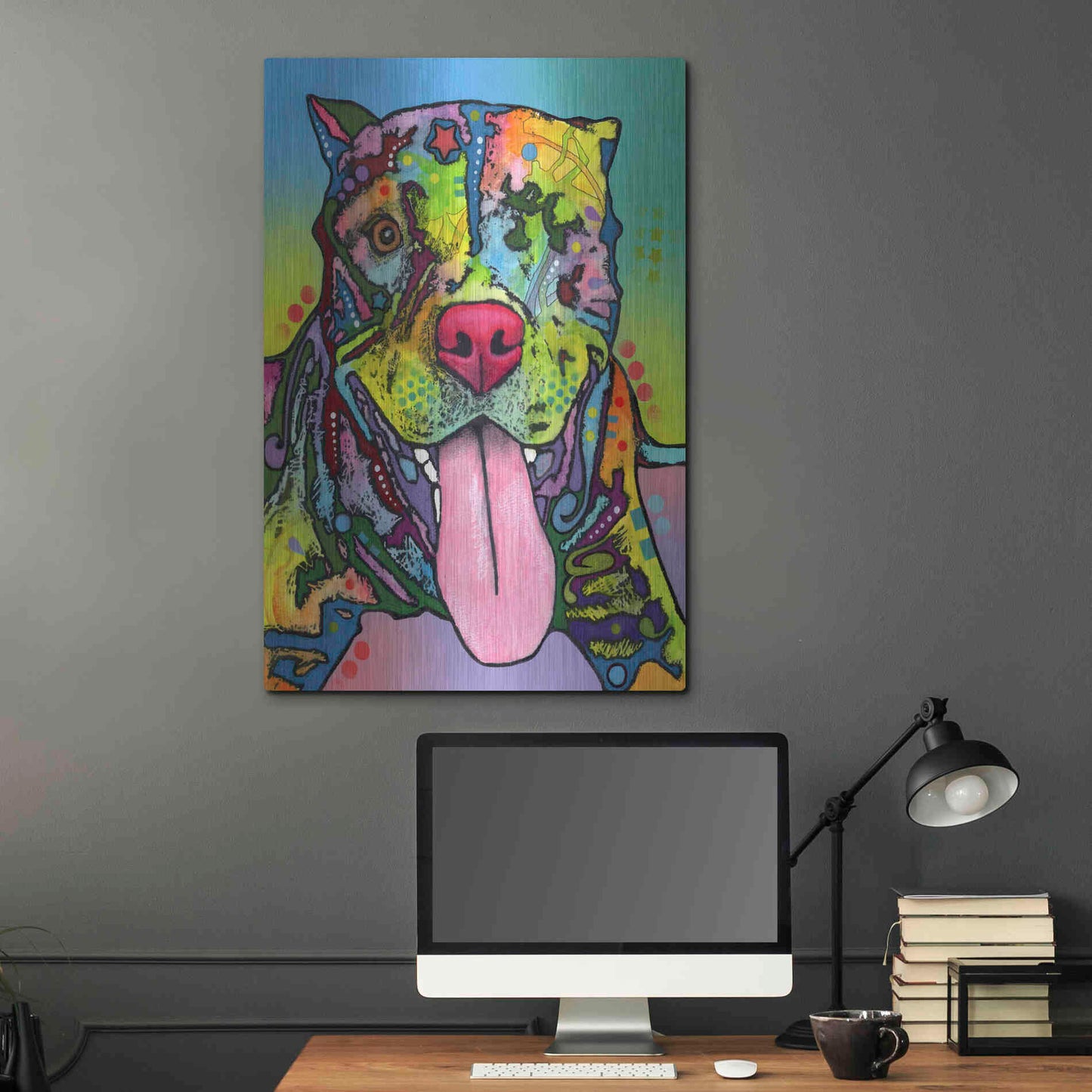 Luxe Metal Art 'Rooster' by Dean Russo, Metal Wall Art,24x36