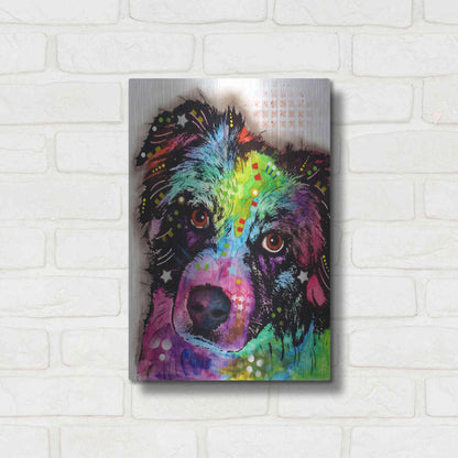 Luxe Metal Art 'Aussie' by Dean Russo, Metal Wall Art,12x16