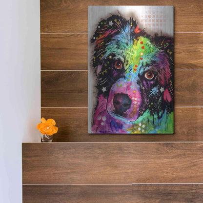 Luxe Metal Art 'Aussie' by Dean Russo, Metal Wall Art,12x16