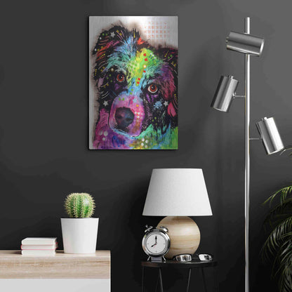 Luxe Metal Art 'Aussie' by Dean Russo, Metal Wall Art,16x24