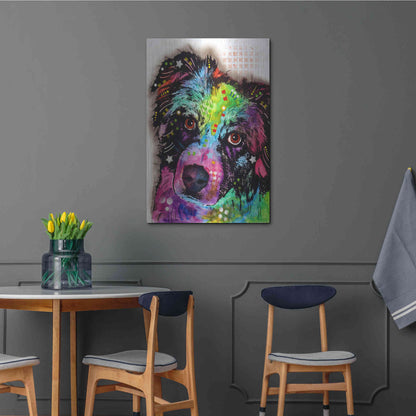 Luxe Metal Art 'Aussie' by Dean Russo, Metal Wall Art,24x36