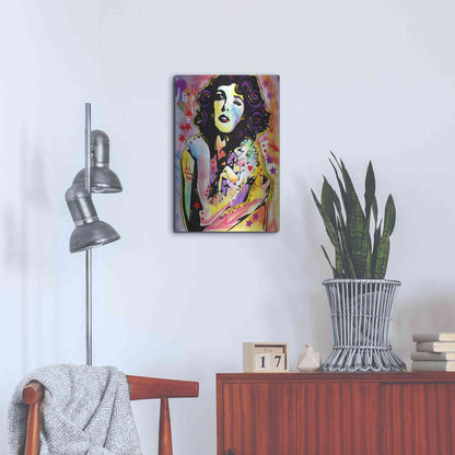 Luxe Metal Art 'Big Girls Don’T Cry' by Dean Russo, Metal Wall Art,16x24