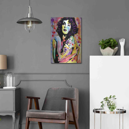 Luxe Metal Art 'Big Girls Don’T Cry' by Dean Russo, Metal Wall Art,16x24