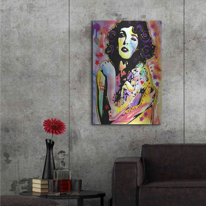 Luxe Metal Art 'Big Girls Don’T Cry' by Dean Russo, Metal Wall Art,24x36