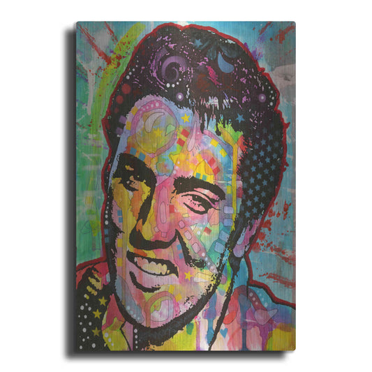 Luxe Metal Art 'Elvis' by Dean Russo, Metal Wall Art