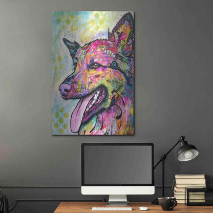 Luxe Metal Art 'All The Love' by Dean Russo, Metal Wall Art,24x36