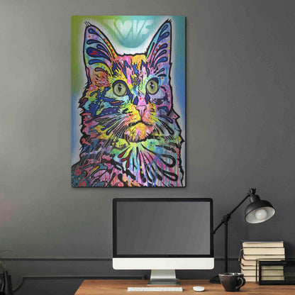 Luxe Metal Art 'Angora' by Dean Russo, Metal Wall Art,24x36