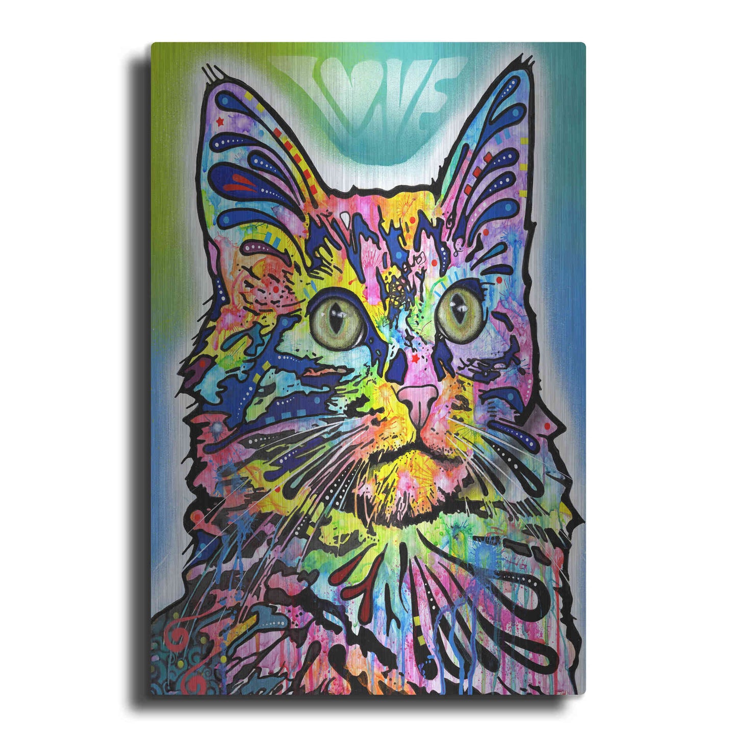 Luxe Metal Art 'Angora' by Dean Russo, Metal Wall Art