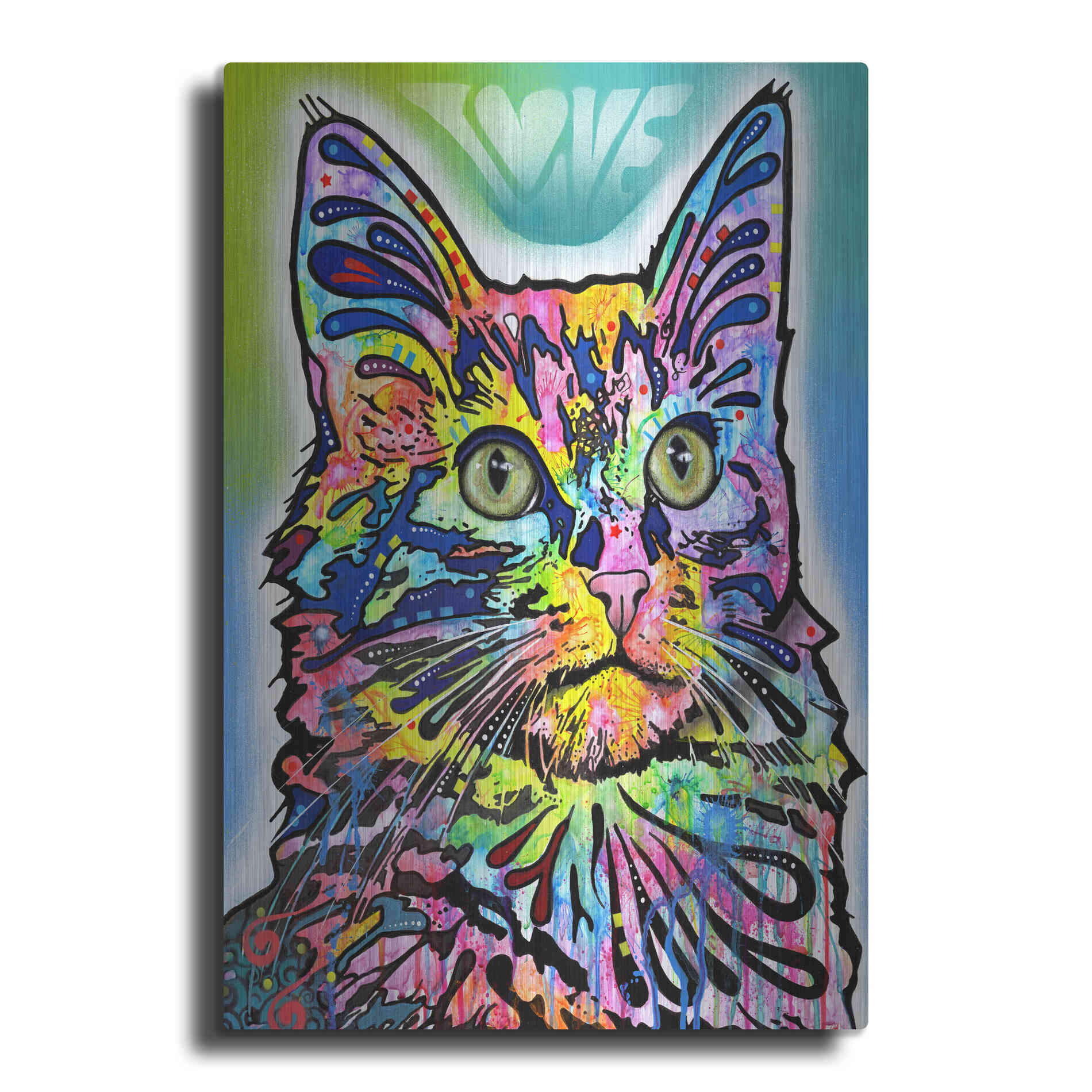 Luxe Metal Art 'Angora' by Dean Russo, Metal Wall Art