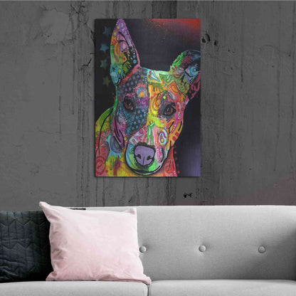 Luxe Metal Art 'Roxy' by Dean Russo, Metal Wall Art,24x36