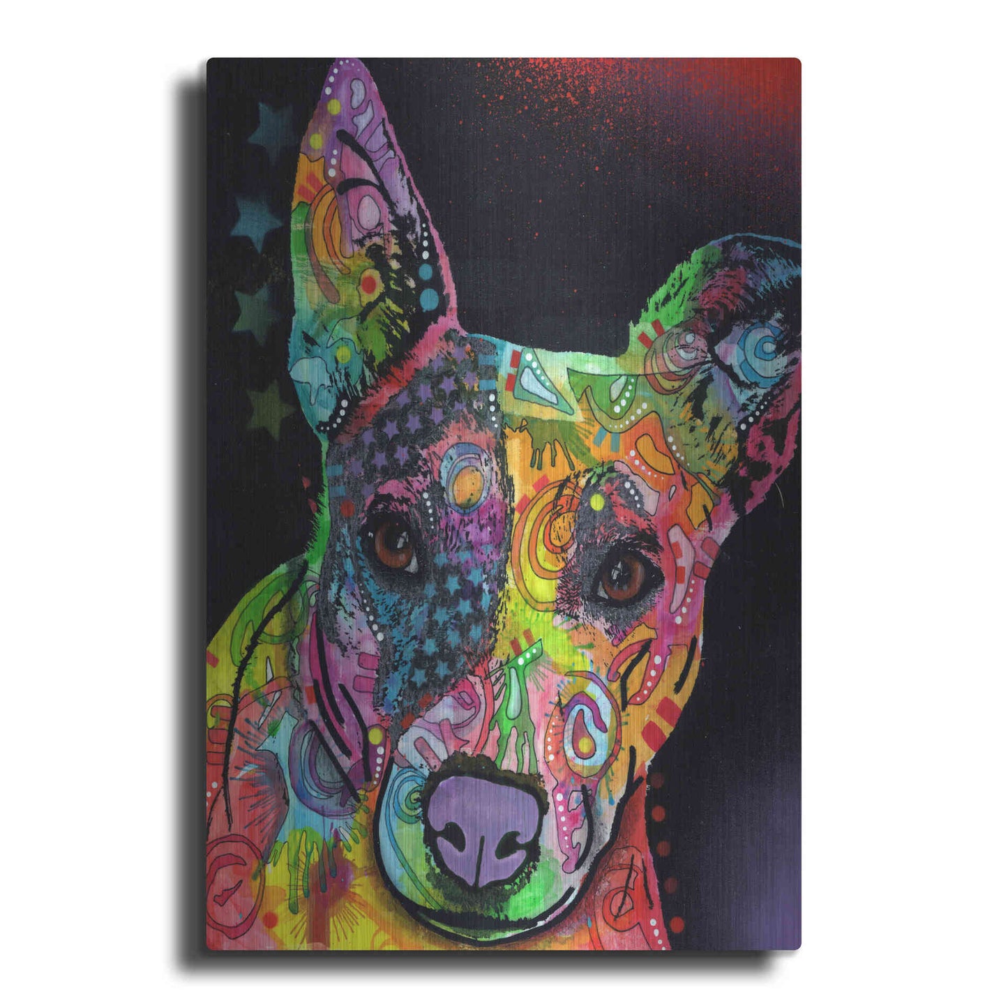 Luxe Metal Art 'Roxy' by Dean Russo, Metal Wall Art