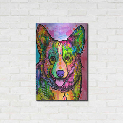 Luxe Metal Art 'Corgi Ii' by Dean Russo, Metal Wall Art,24x36