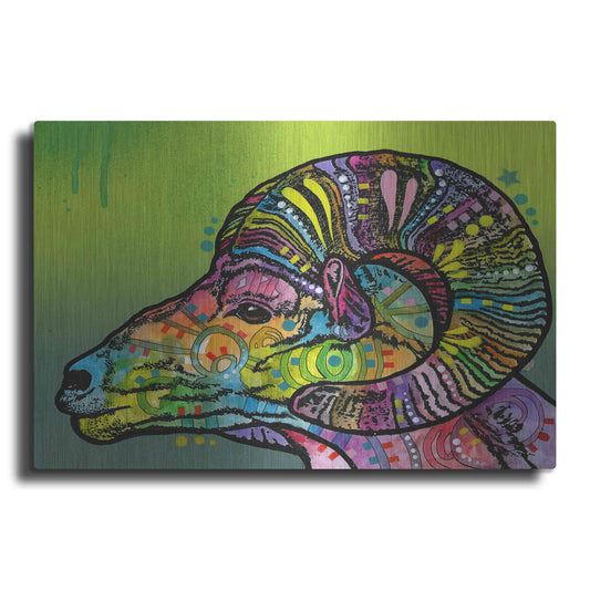 Luxe Metal Art 'Ram' by Dean Russo, Metal Wall Art