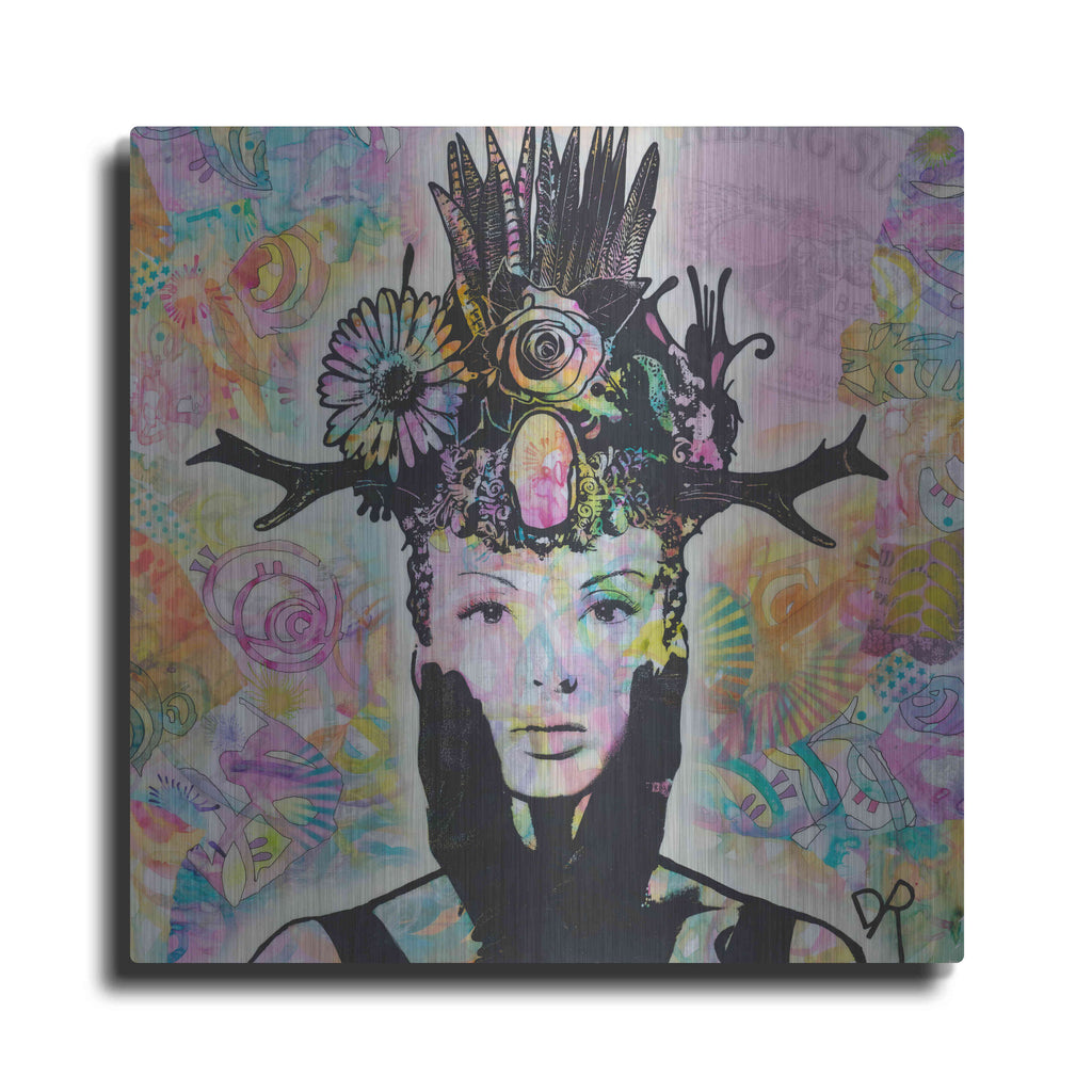 Luxe Metal Art 'Lucid' by Dean Russo, Metal Wall Art