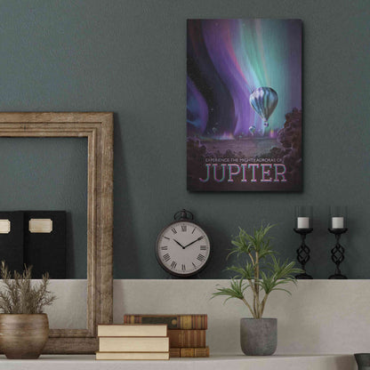 Luxe Metal Art 'Visions of the Future: Jupiter,' Metal Wall Art,12x16