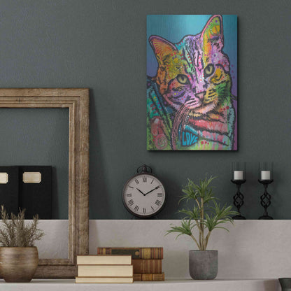 Luxe Metal Art 'Tigger' by Dean Russo, Metal Wall Art,12x16