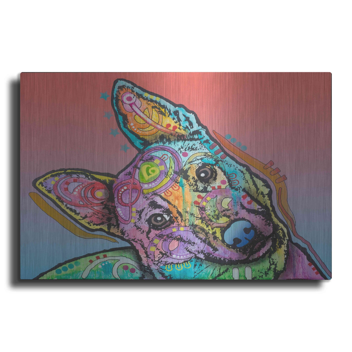 Luxe Metal Art 'Abby Custom' by Dean Russo, Metal Wall Art