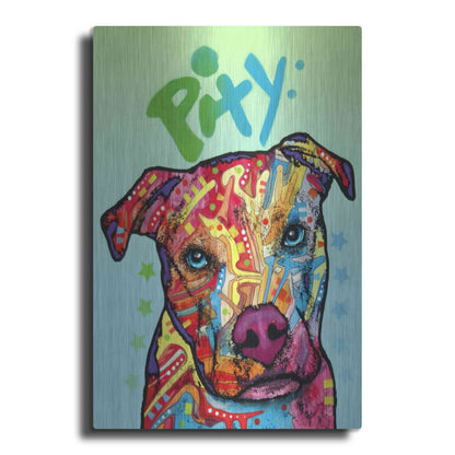 Luxe Metal Art 'Pity' by Dean Russo, Metal Wall Art