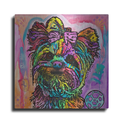 Luxe Metal Art 'Chloe Bear' by Dean Russo, Metal Wall Art