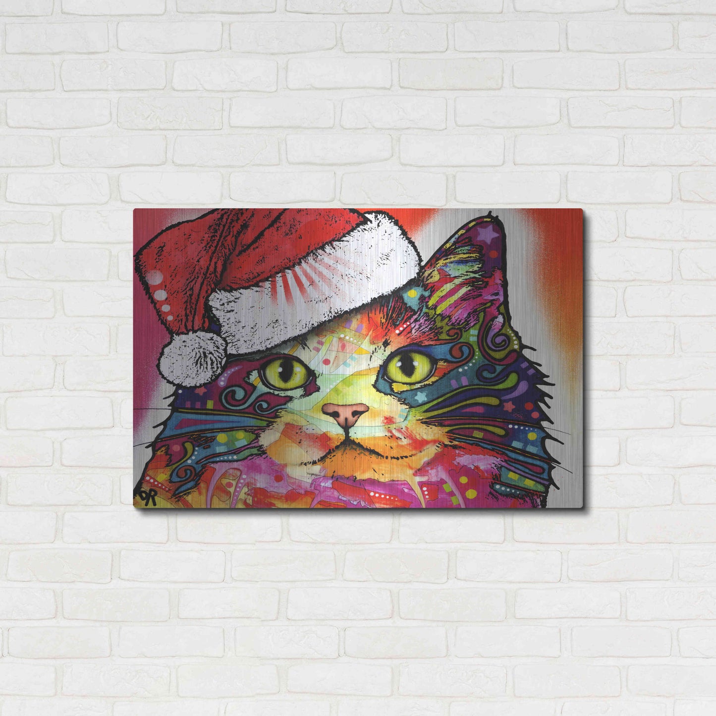 Luxe Metal Art 'Ragamuffin Christmas Edition' by Dean Russo, Metal Wall Art,36x24