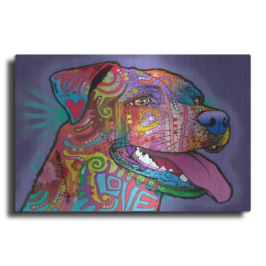 Luxe Metal Art 'Happy Lab' by Dean Russo, Metal Wall Art