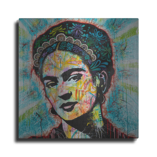 Luxe Metal Art 'Frida' by Dean Russo, Metal Wall Art