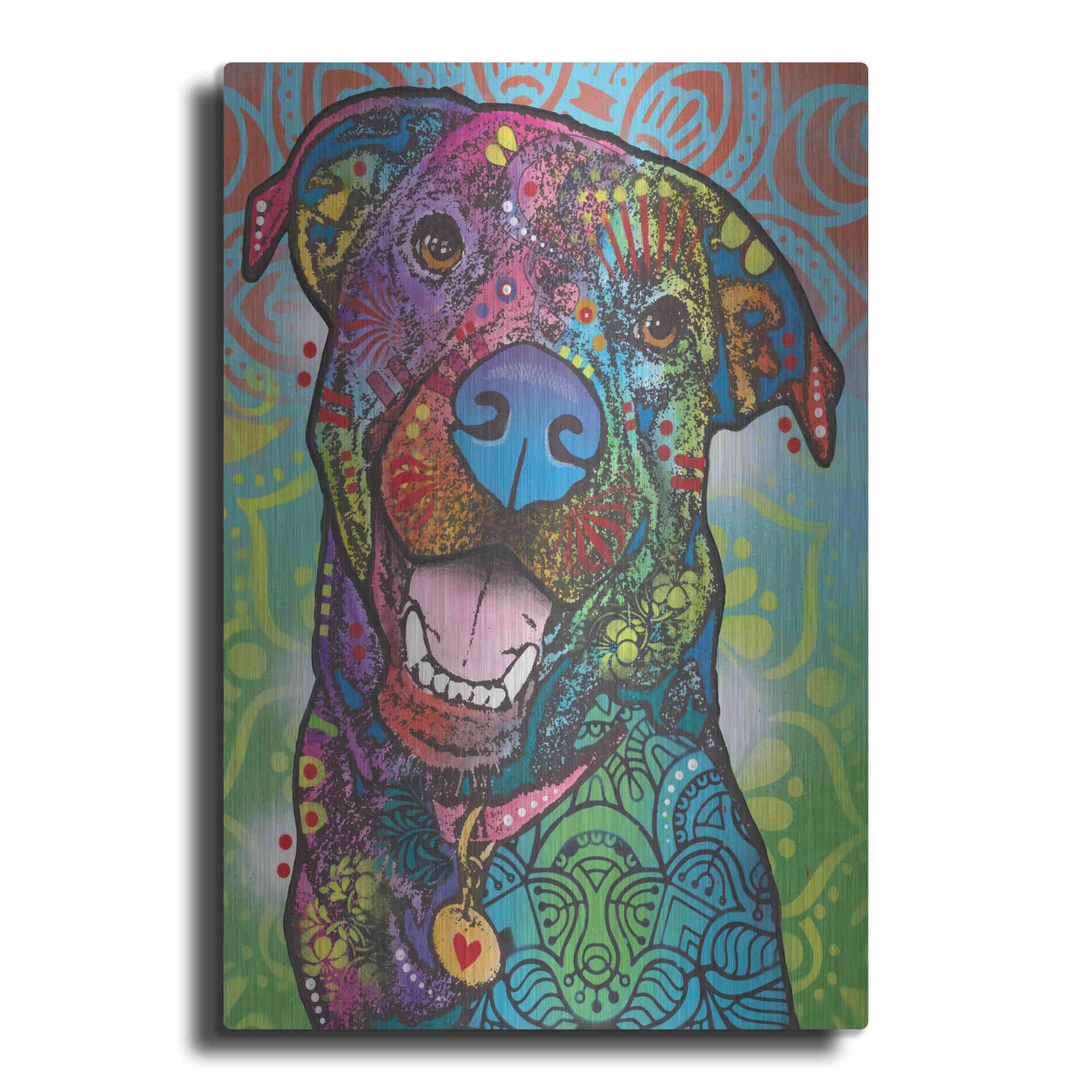 Luxe Metal Art 'Louie' by Dean Russo, Metal Wall Art