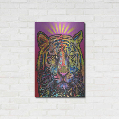 Luxe Metal Art 'Regal (Tiger)' by Dean Russo, Metal Wall Art,24x36