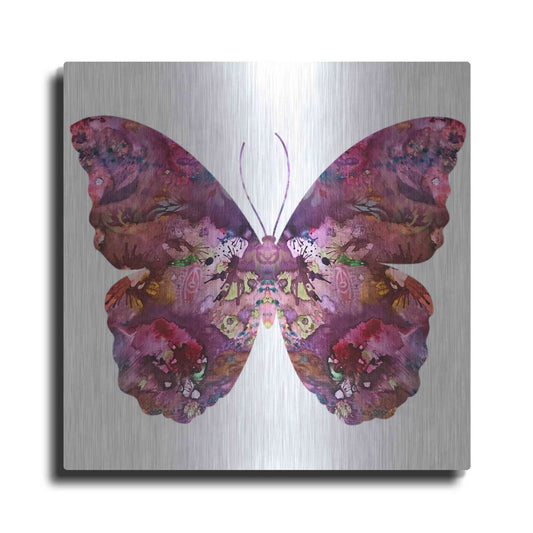 Luxe Metal Art 'Cinematic Butterfly' by Dean Russo, Metal Wall Art