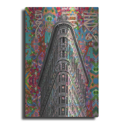 Luxe Metal Art 'Flatiron' by Dean Russo, Metal Wall Art