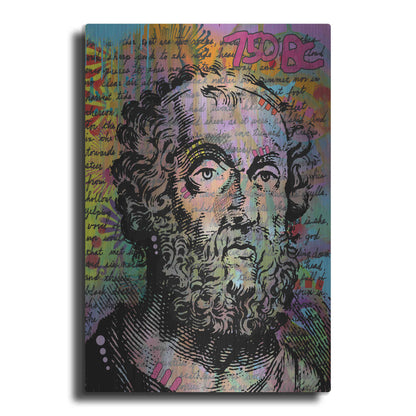 Luxe Metal Art 'Homer' by Dean Russo, Metal Wall Art