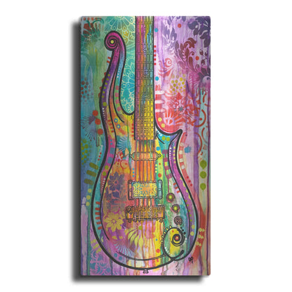 Luxe Metal Art 'Prince Cloud Guitar' by Dean Russo, Metal Wall Art