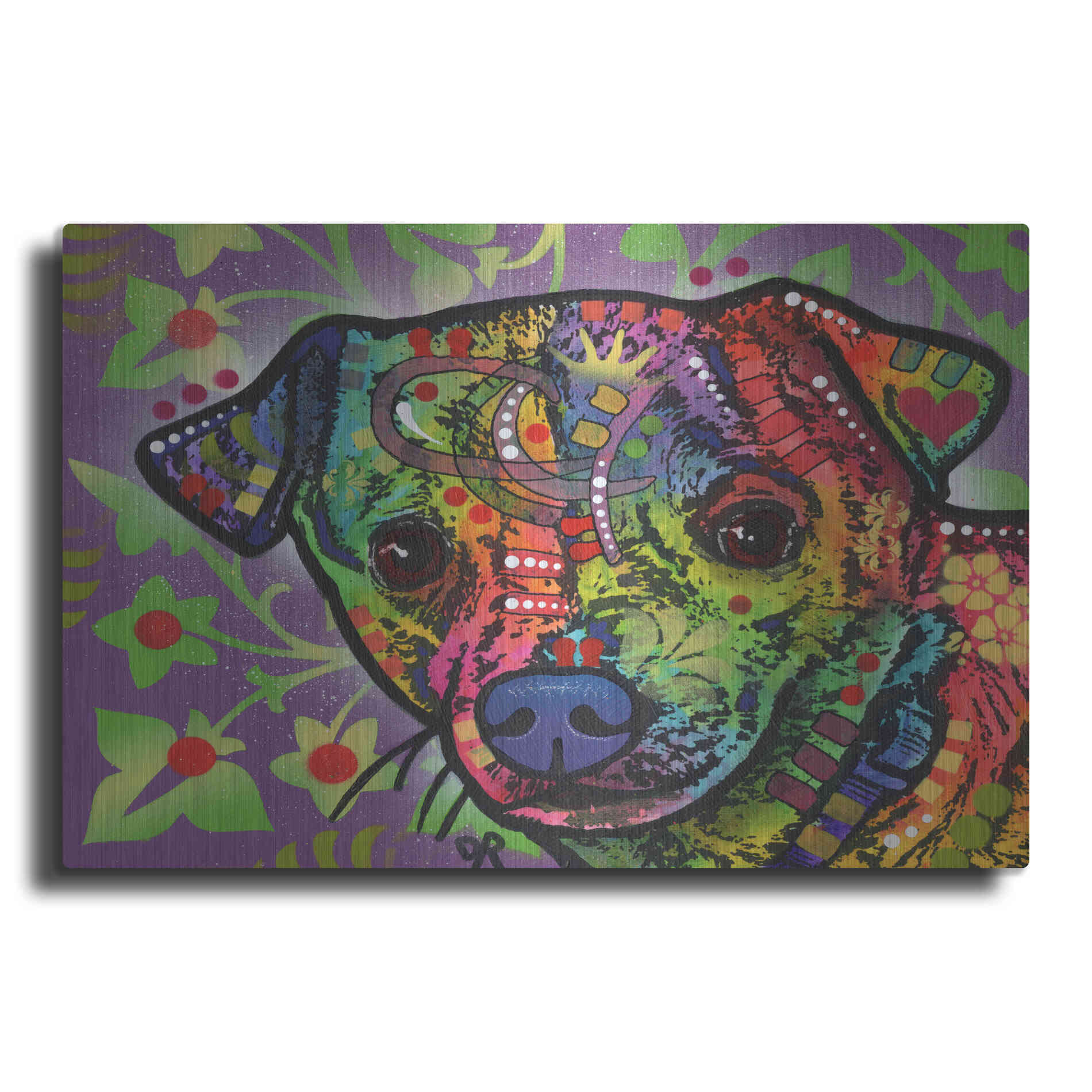 Luxe Metal Art 'Farley' by Dean Russo, Metal Wall Art