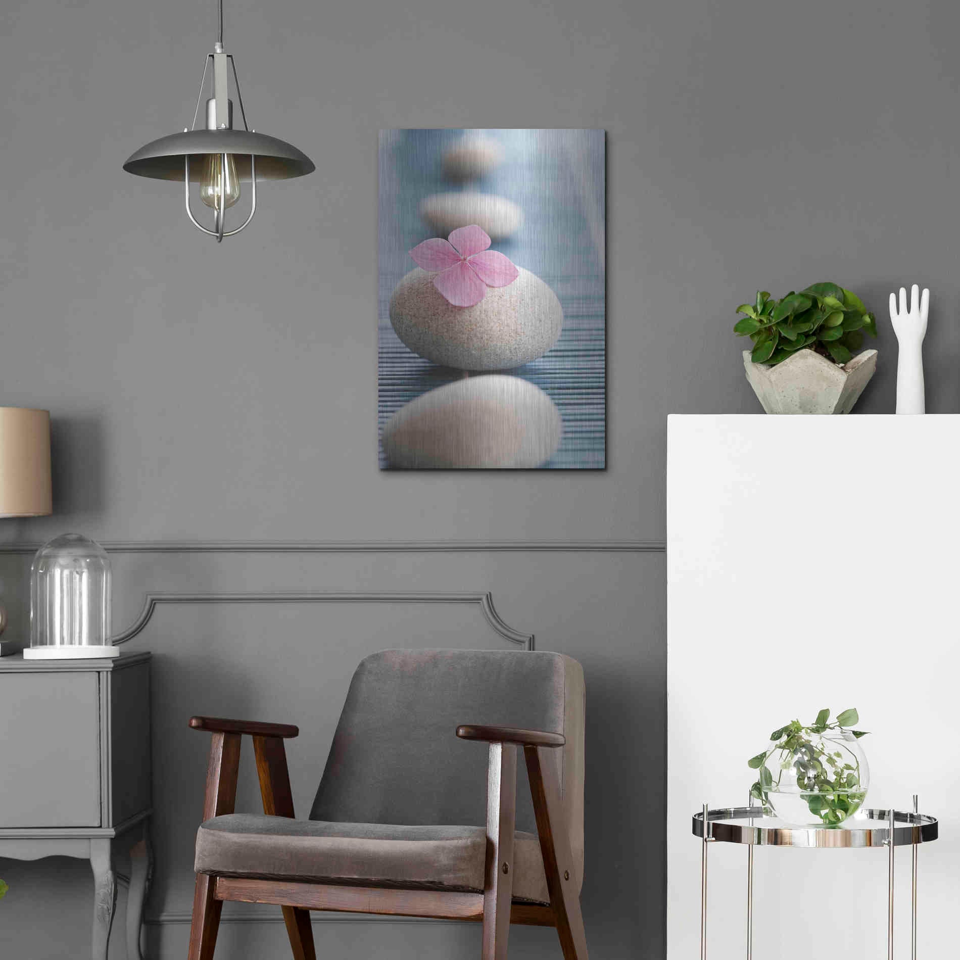 Luxe Metal Art 'Four Noble Truths,' Metal Wall Art,16x24