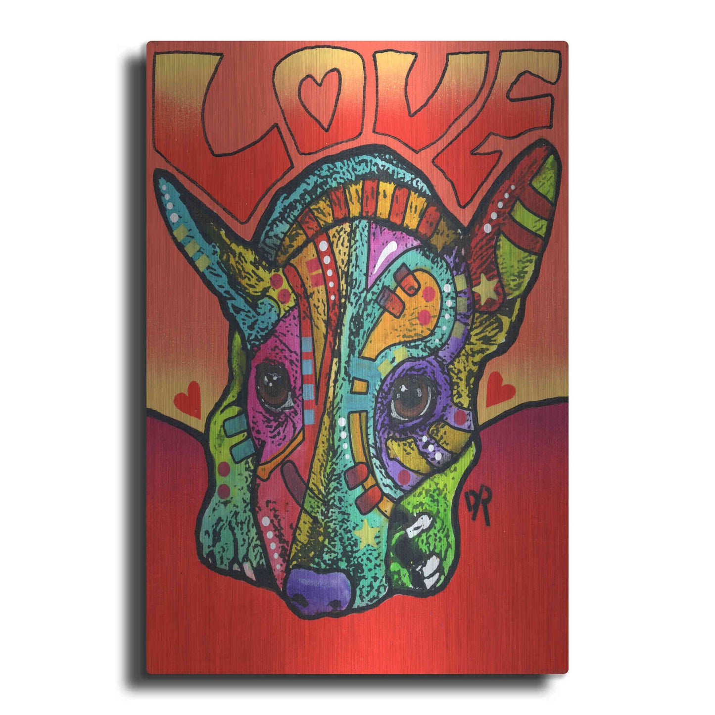 Luxe Metal Art 'Ralphy' by Dean Russo, Metal Wall Art