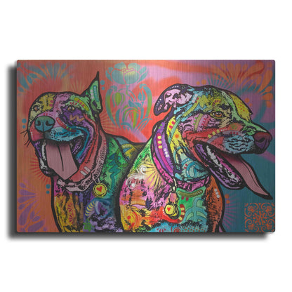 Luxe Metal Art 'Double the Fun' by Dean Russo, Metal Wall Art