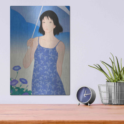 Luxe Metal Art 'Summer' by Sai Tamiya, Metal Wall Art,12x16