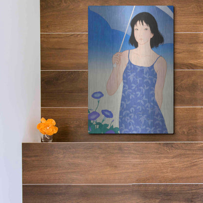 Luxe Metal Art 'Summer' by Sai Tamiya, Metal Wall Art,12x16