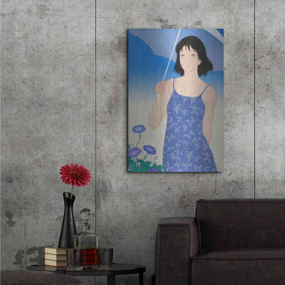 Luxe Metal Art 'Summer' by Sai Tamiya, Metal Wall Art,24x36