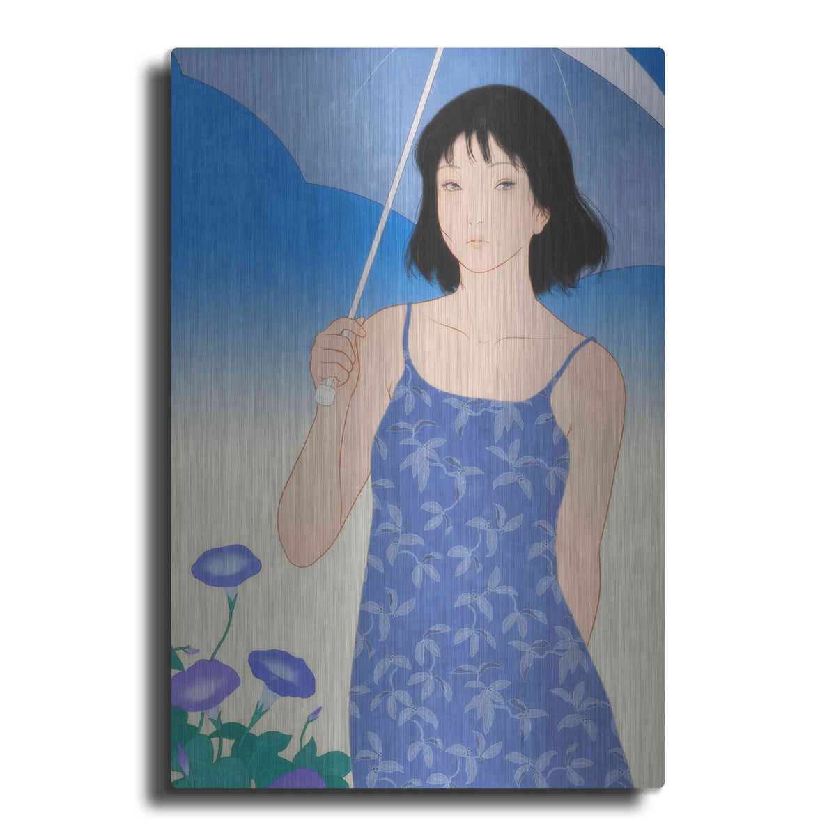 Luxe Metal Art 'Summer' by Sai Tamiya, Metal Wall Art
